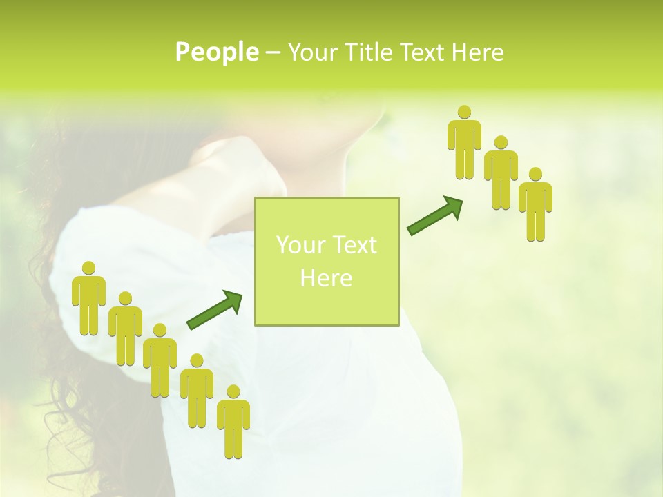 Electricity Cold Supply PowerPoint Template