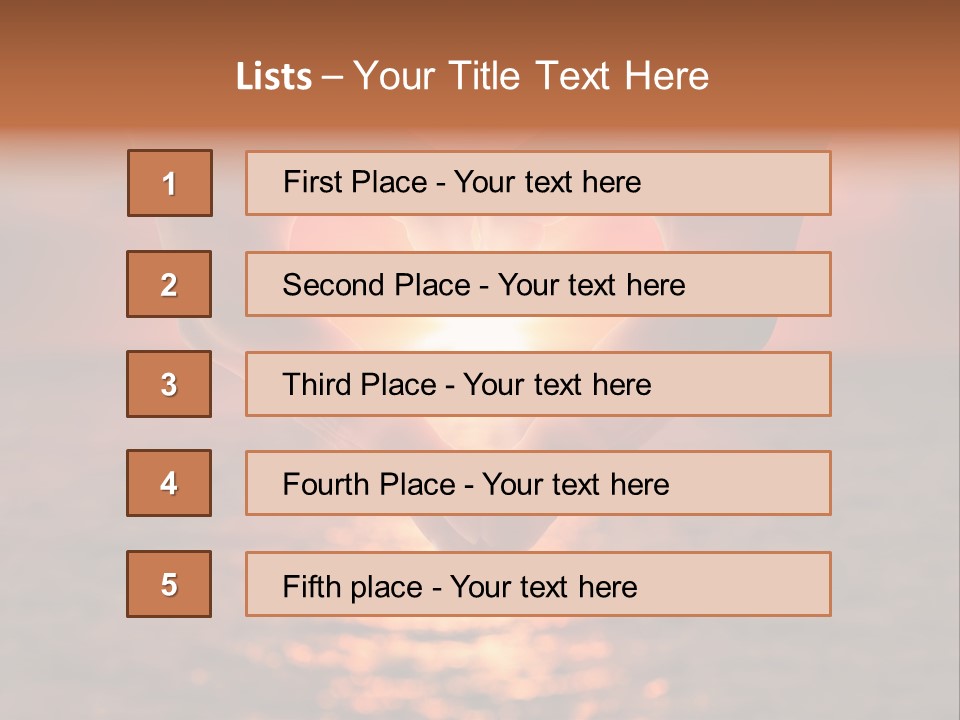 Temperature Unit Home PowerPoint Template