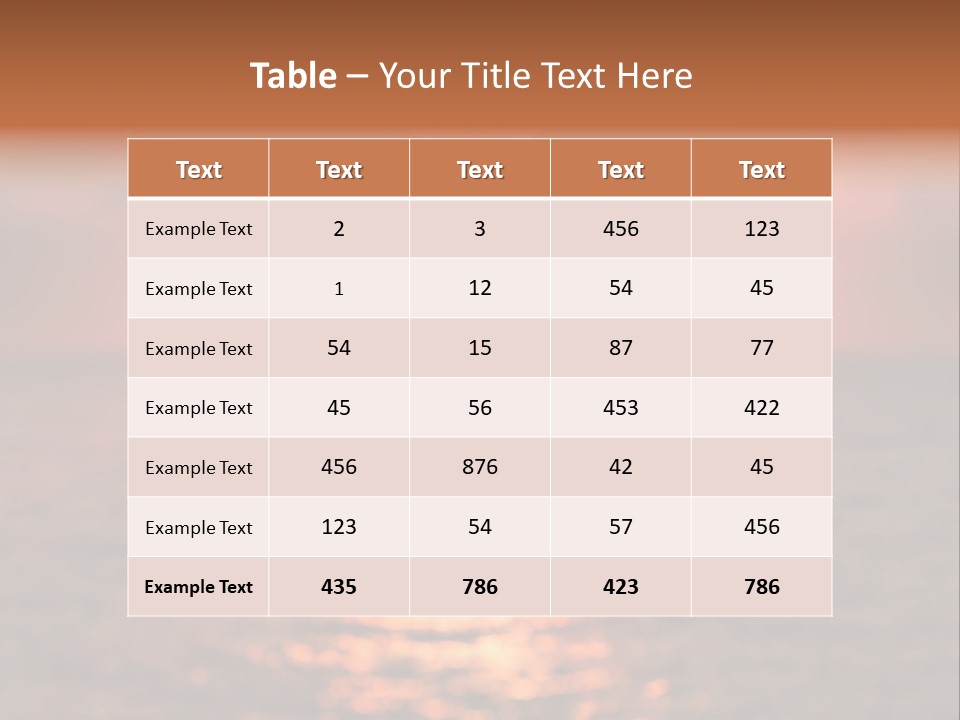 Temperature Unit Home PowerPoint Template
