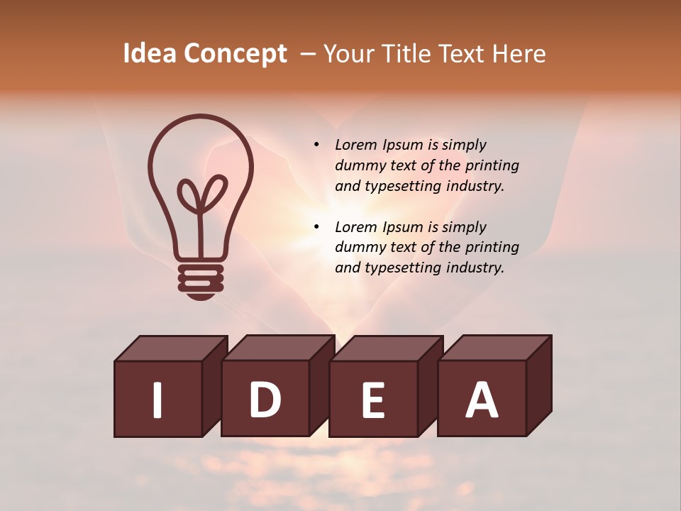 Temperature Unit Home PowerPoint Template