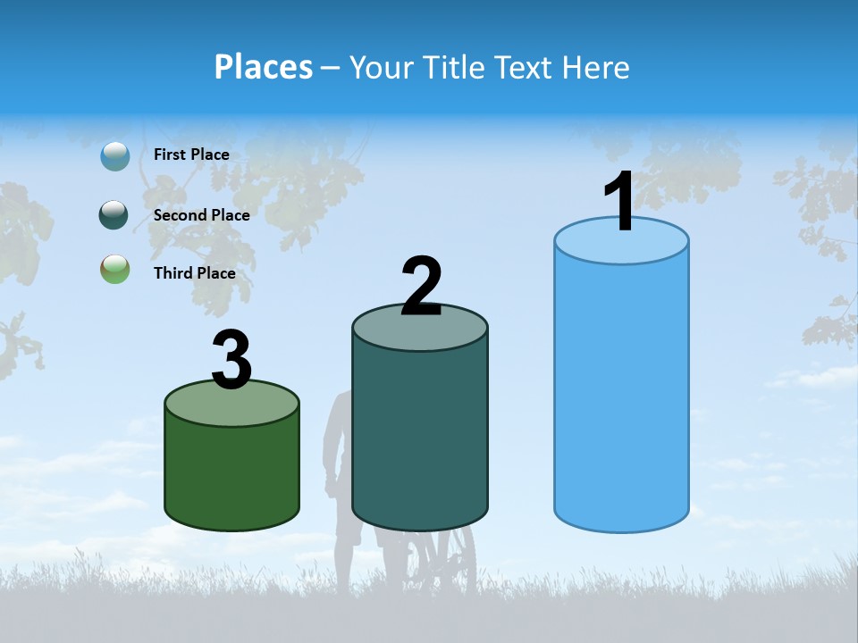 Power White Heat PowerPoint Template