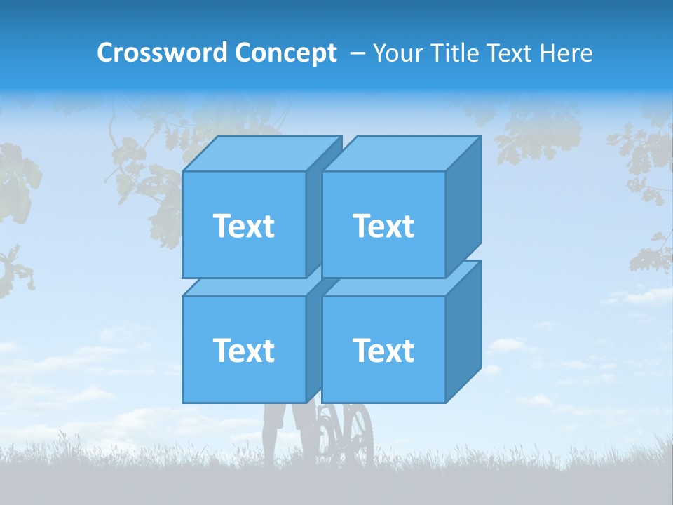 Power White Heat PowerPoint Template