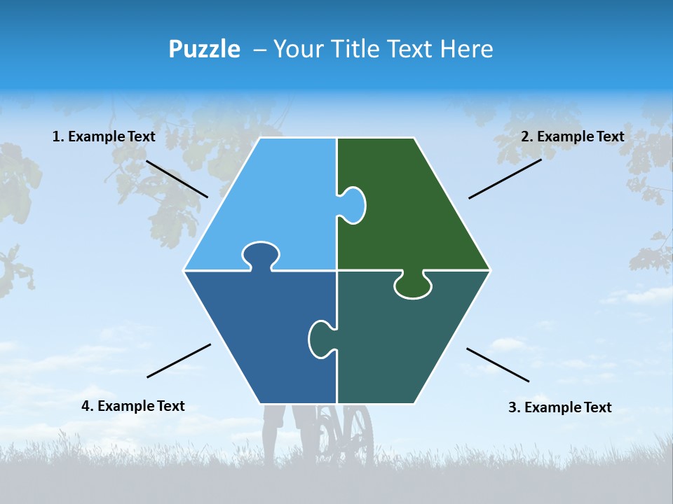 Power White Heat PowerPoint Template