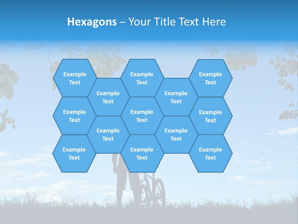 Power White Heat PowerPoint Template