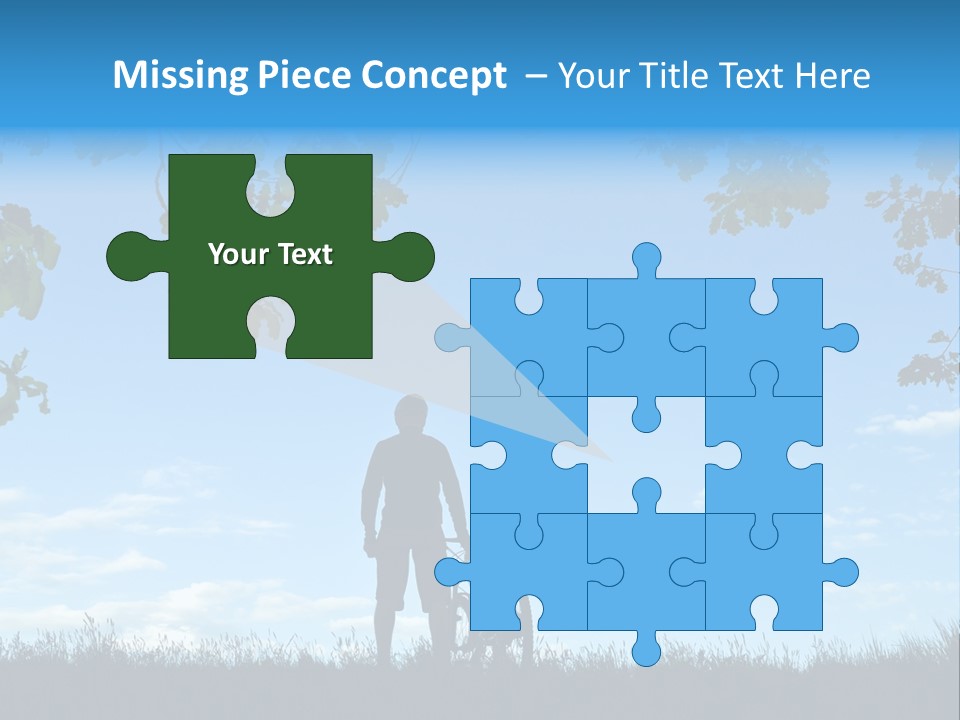 Power White Heat PowerPoint Template