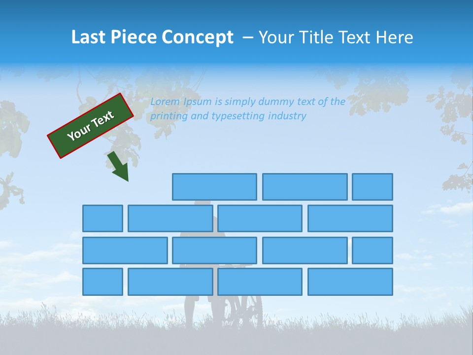 Power White Heat PowerPoint Template