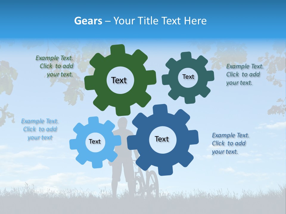 Power White Heat PowerPoint Template