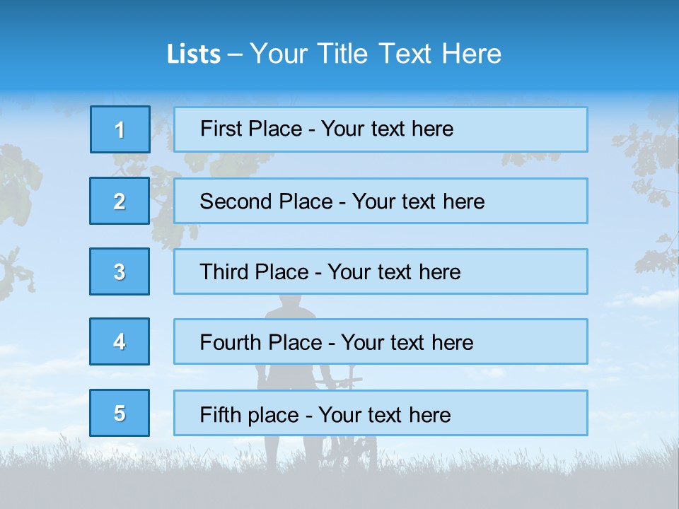 Power White Heat PowerPoint Template