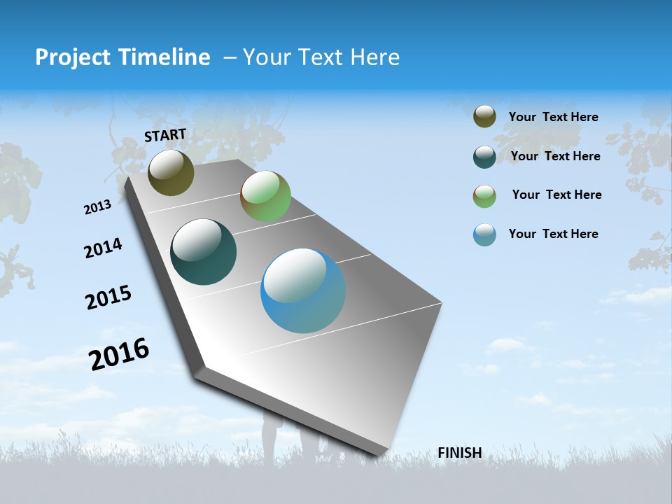 Power White Heat PowerPoint Template