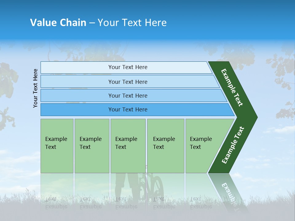 Power White Heat PowerPoint Template