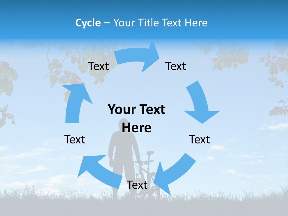 Power White Heat PowerPoint Template