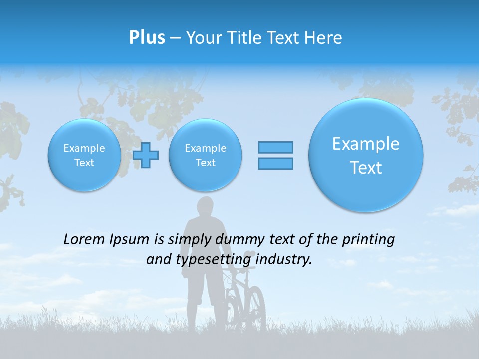 Power White Heat PowerPoint Template