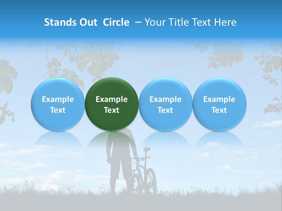 Power White Heat PowerPoint Template