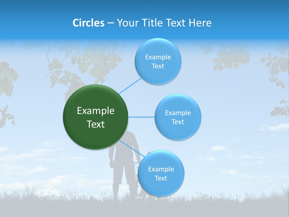 Power White Heat PowerPoint Template