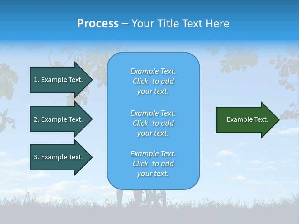 Power White Heat PowerPoint Template