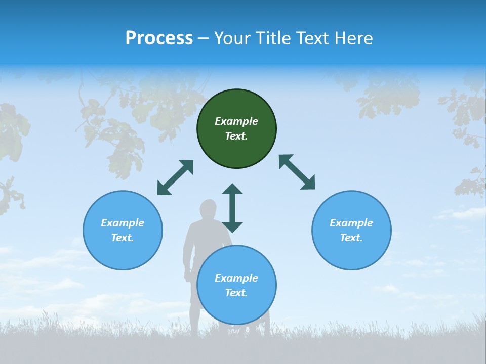 Power White Heat PowerPoint Template