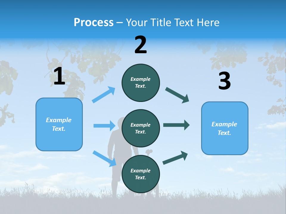 Power White Heat PowerPoint Template