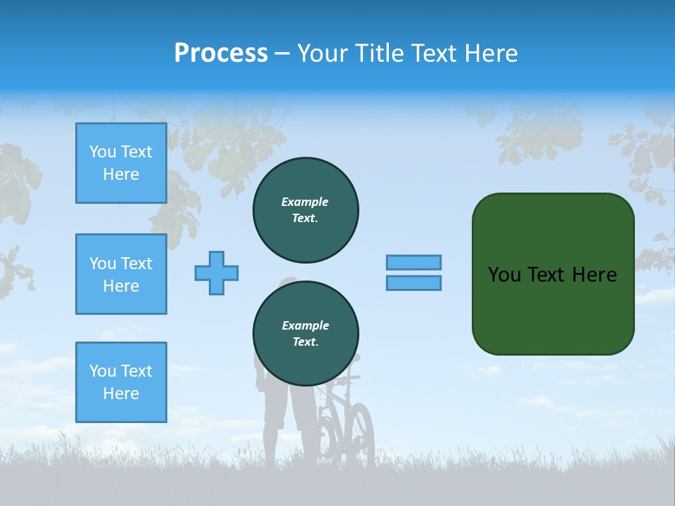 Power White Heat PowerPoint Template