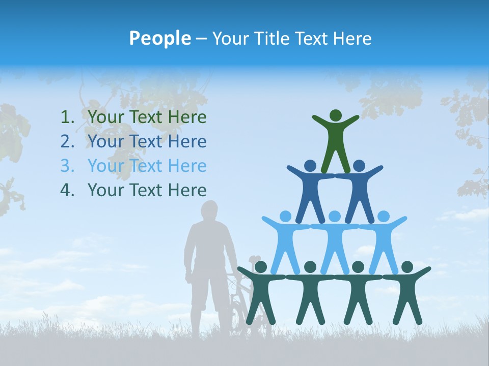 Power White Heat PowerPoint Template