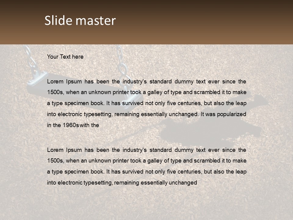 White Switch Equipment PowerPoint Template
