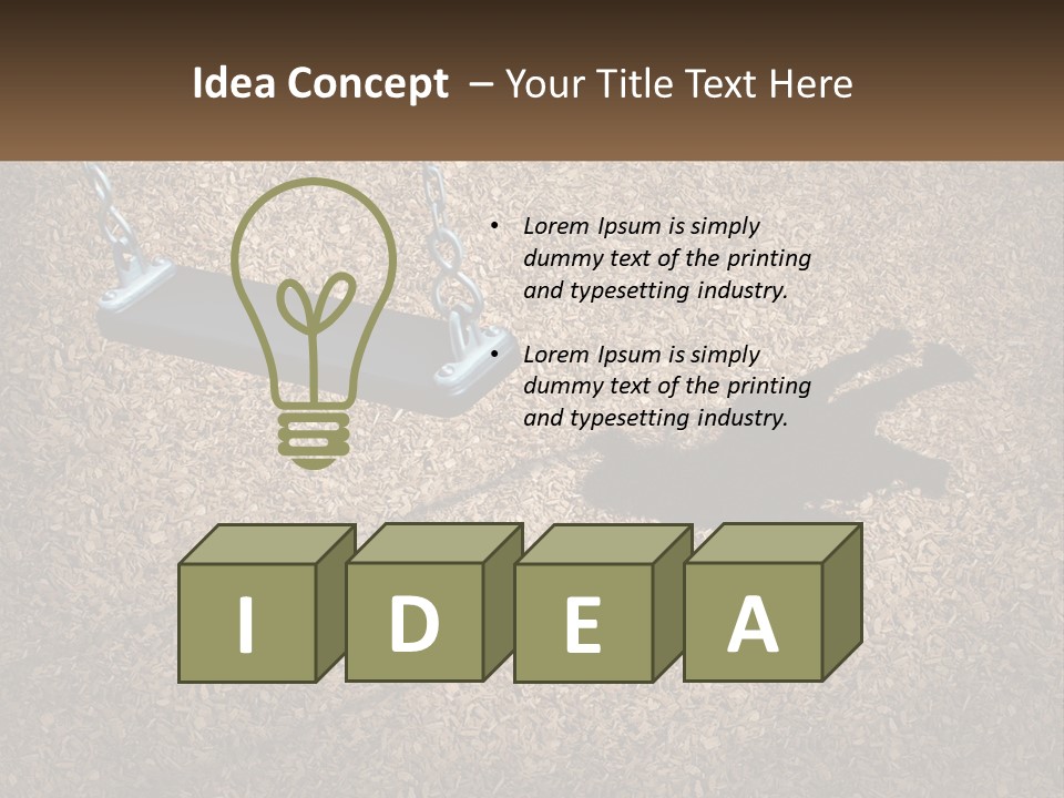 White Switch Equipment PowerPoint Template