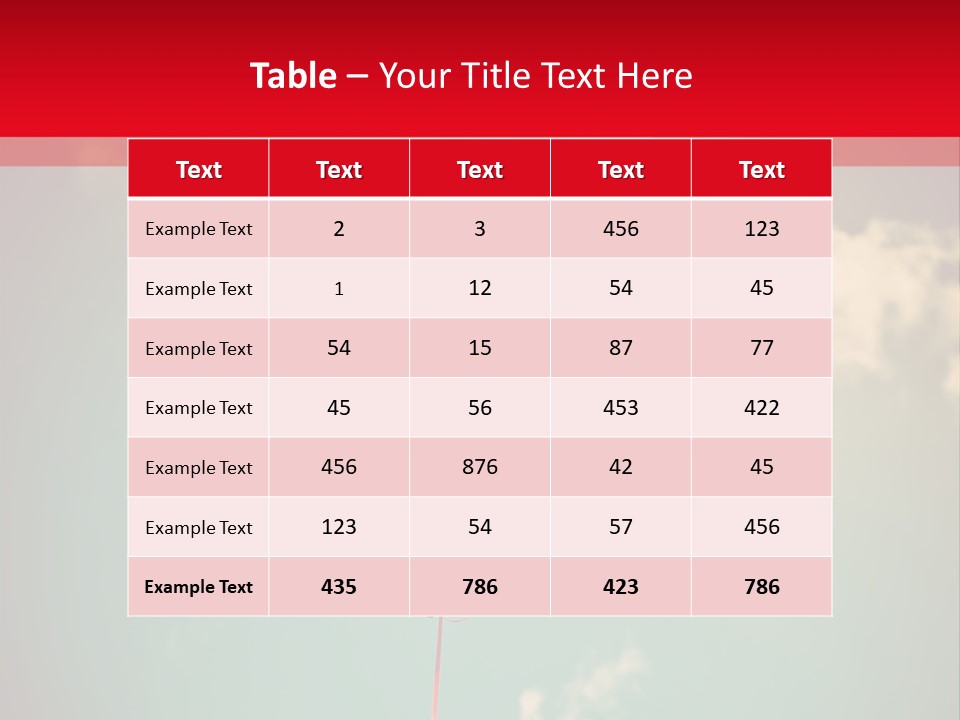 Cold Remote Temperature PowerPoint Template