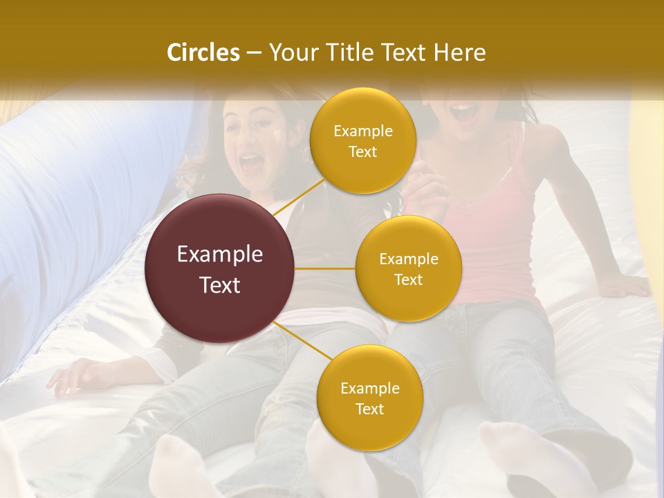 Laugh Kid Beautiful PowerPoint Template