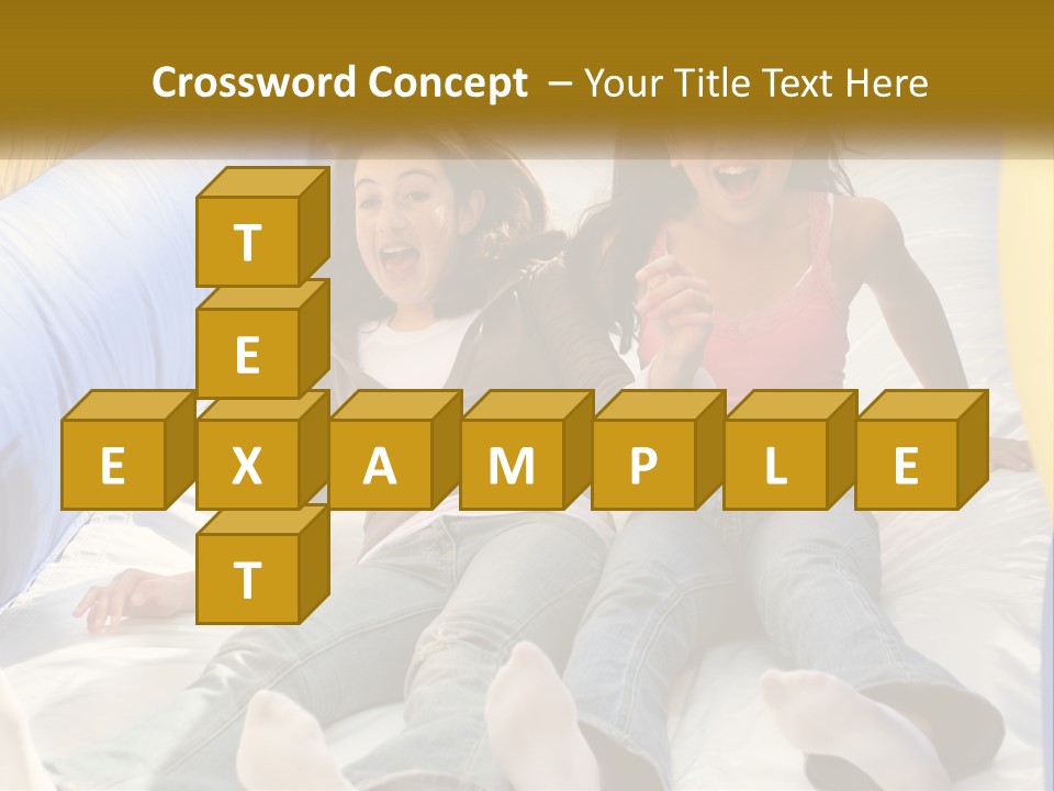 Laugh Kid Beautiful PowerPoint Template