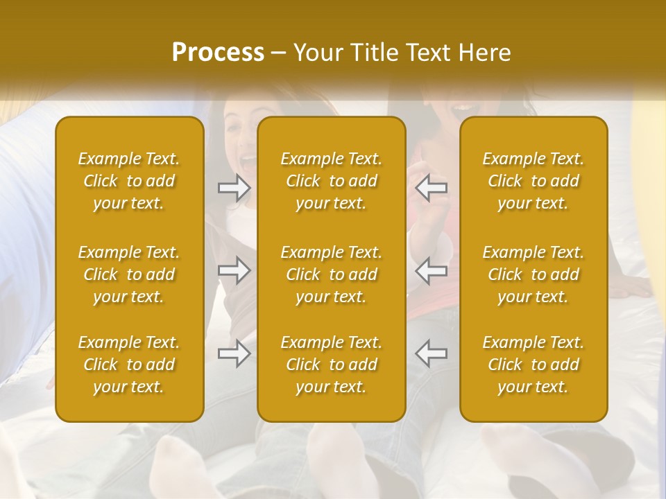 Laugh Kid Beautiful PowerPoint Template