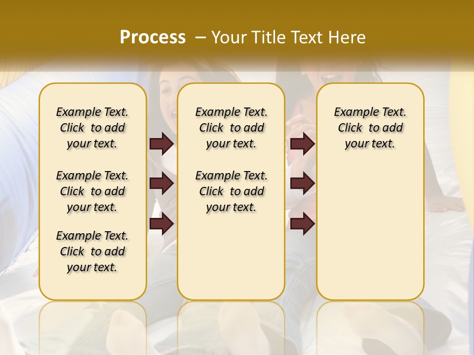 Laugh Kid Beautiful PowerPoint Template