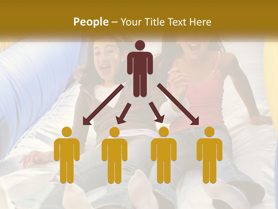 Laugh Kid Beautiful PowerPoint Template