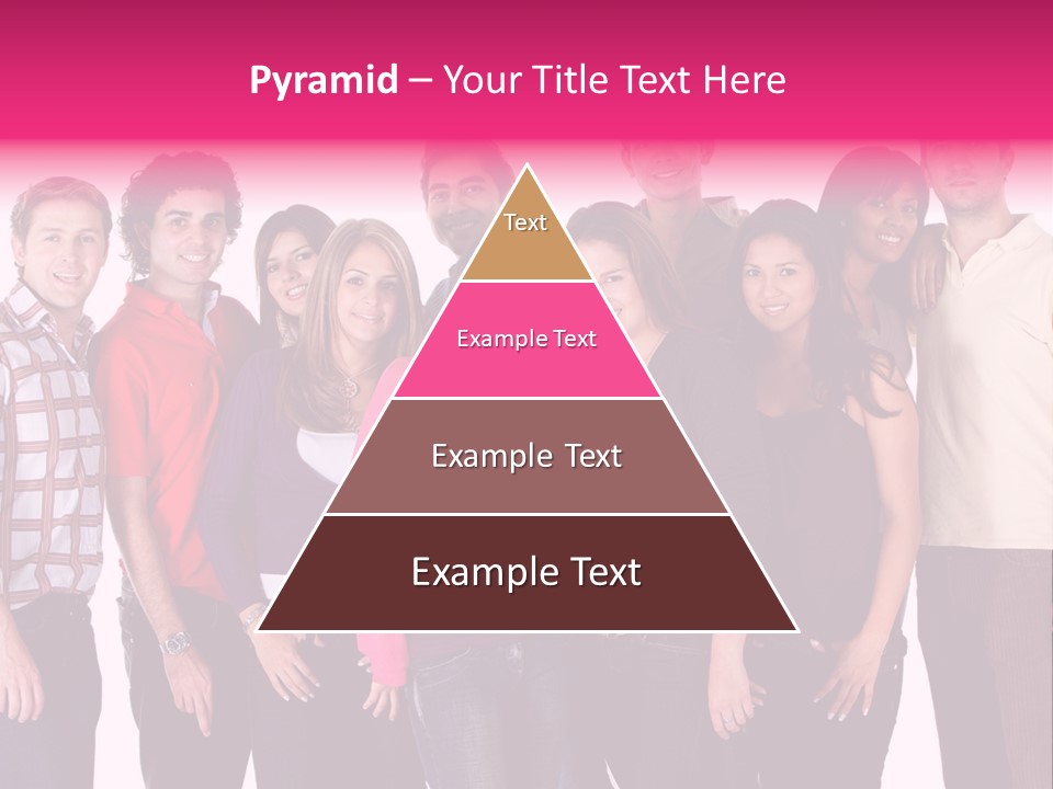 Informal Team Smiley PowerPoint Template