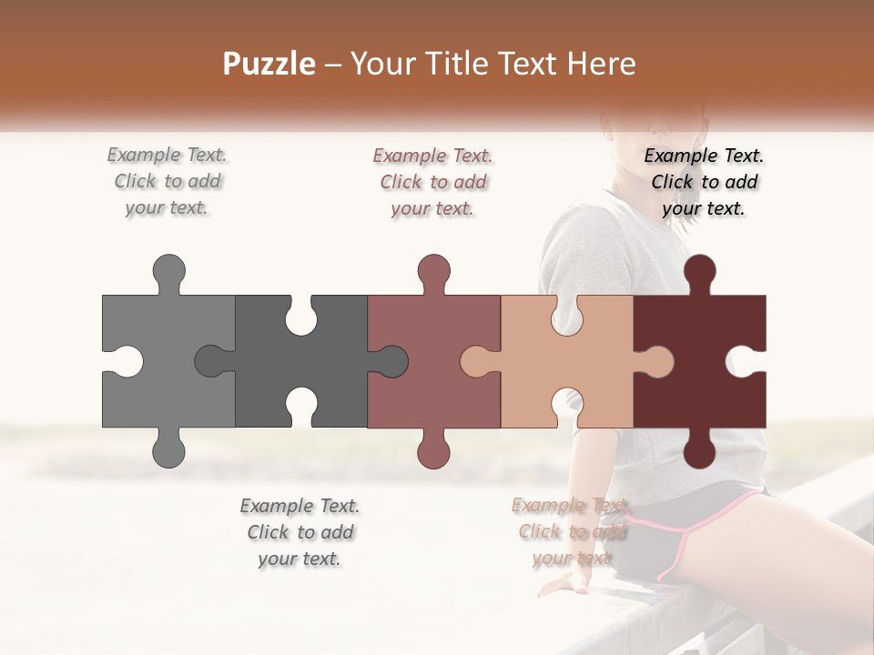 Teamwork Background Happy PowerPoint Template