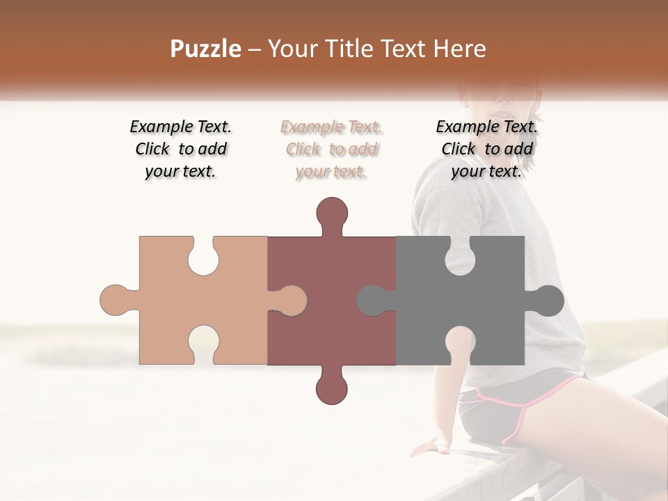 Teamwork Background Happy PowerPoint Template