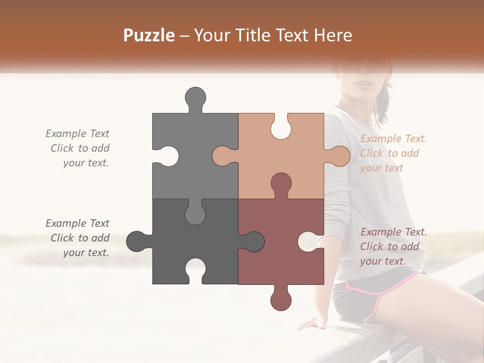 Teamwork Background Happy PowerPoint Template