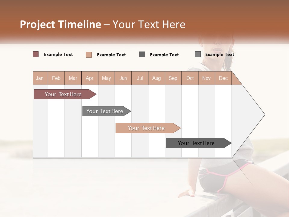 Teamwork Background Happy PowerPoint Template