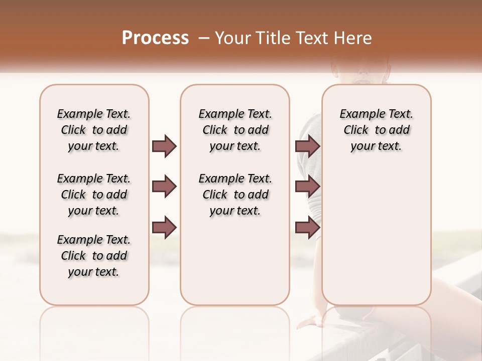 Teamwork Background Happy PowerPoint Template