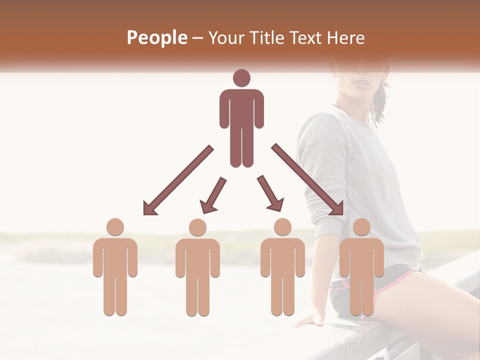 Teamwork Background Happy PowerPoint Template