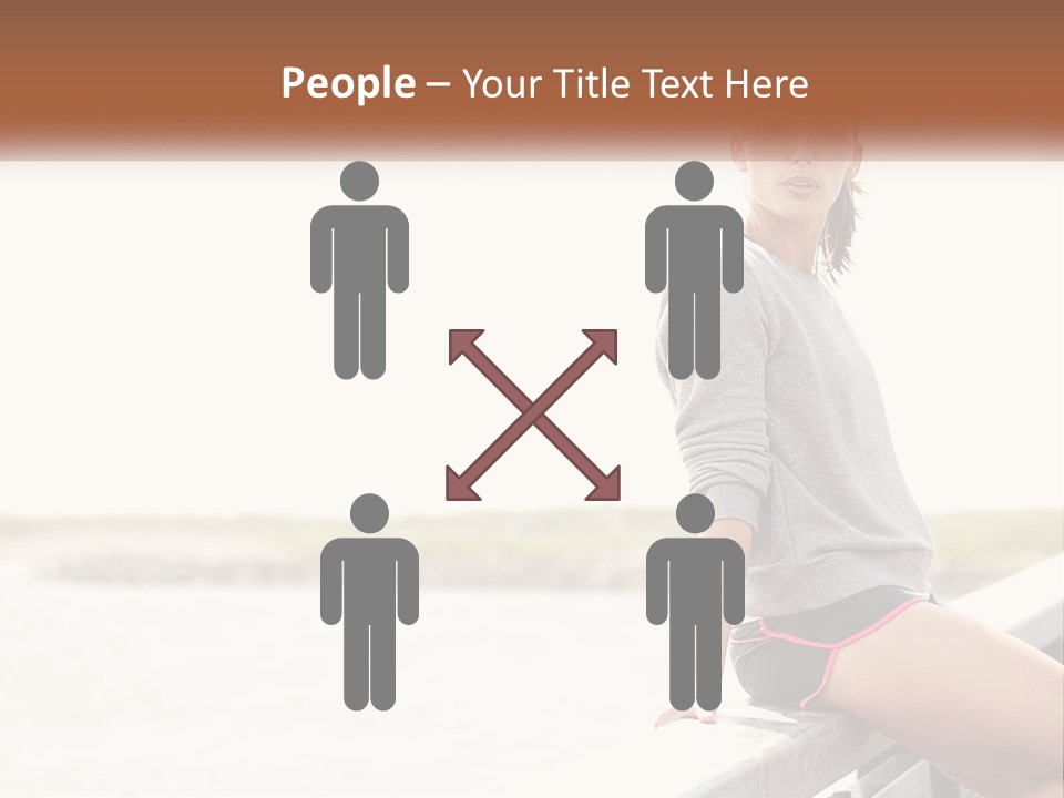 Teamwork Background Happy PowerPoint Template