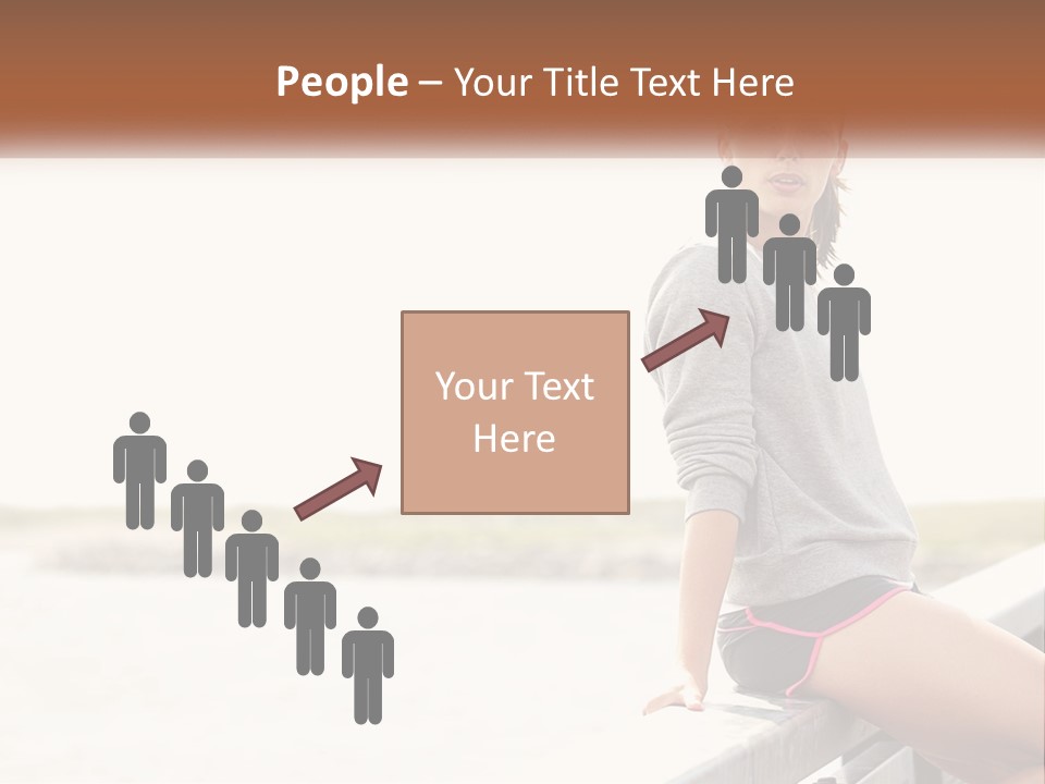 Teamwork Background Happy PowerPoint Template