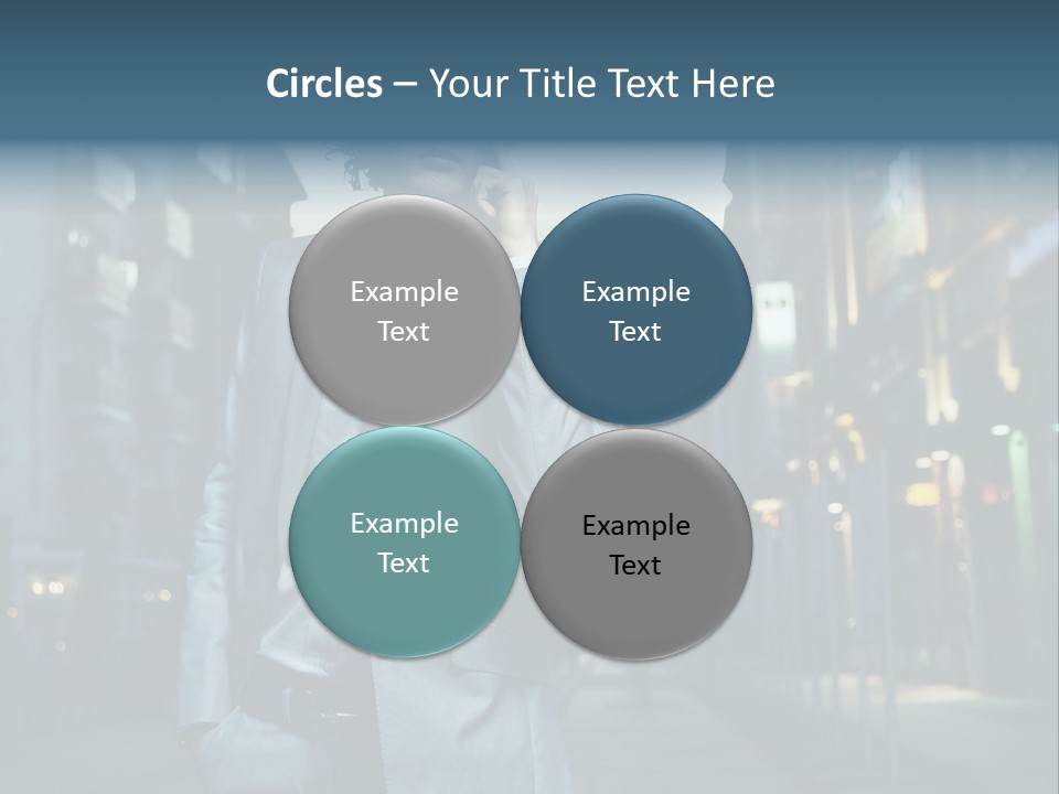 Looking Informal White PowerPoint Template