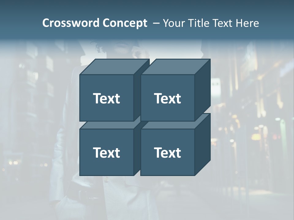 Looking Informal White PowerPoint Template