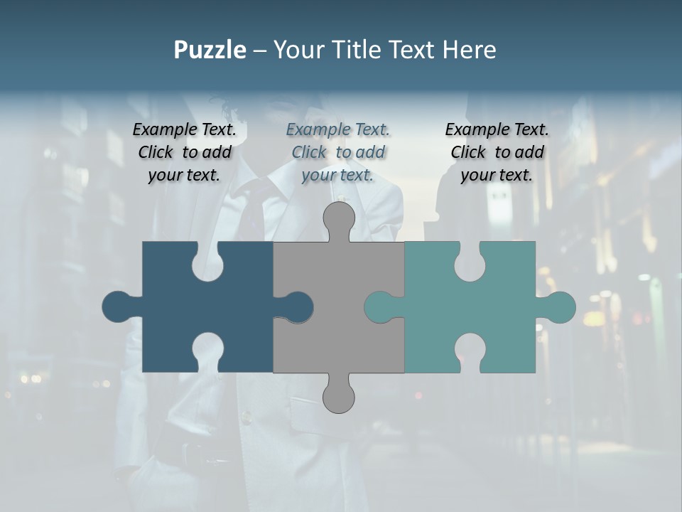 Looking Informal White PowerPoint Template