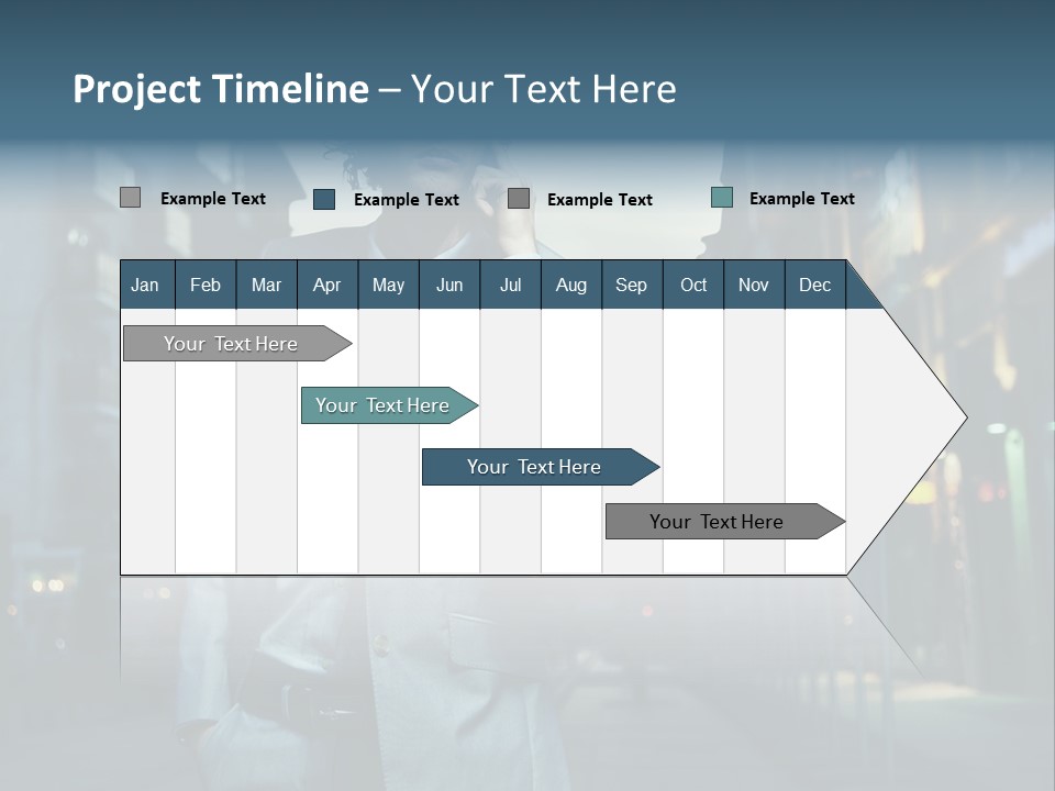 Looking Informal White PowerPoint Template