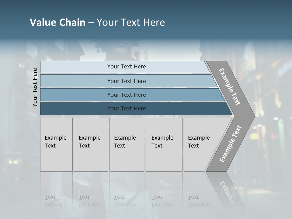 Looking Informal White PowerPoint Template