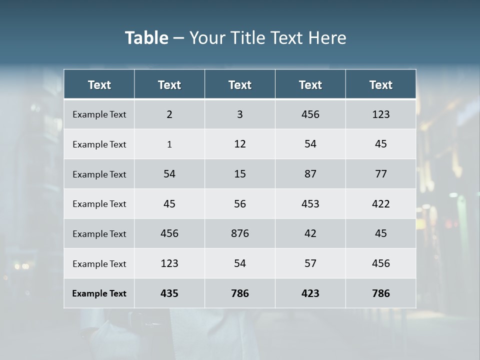 Looking Informal White PowerPoint Template