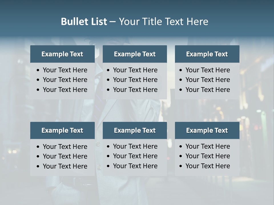Looking Informal White PowerPoint Template