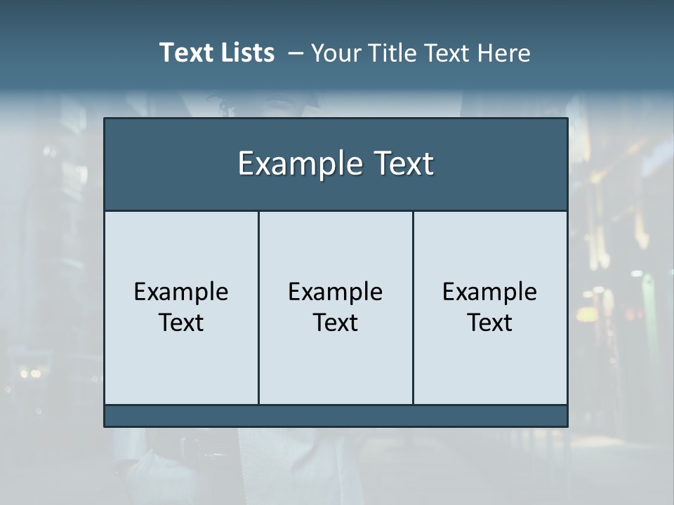 Looking Informal White PowerPoint Template