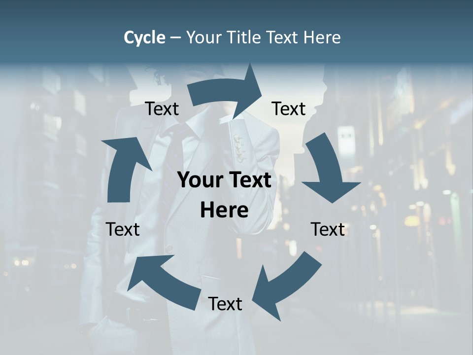 Looking Informal White PowerPoint Template