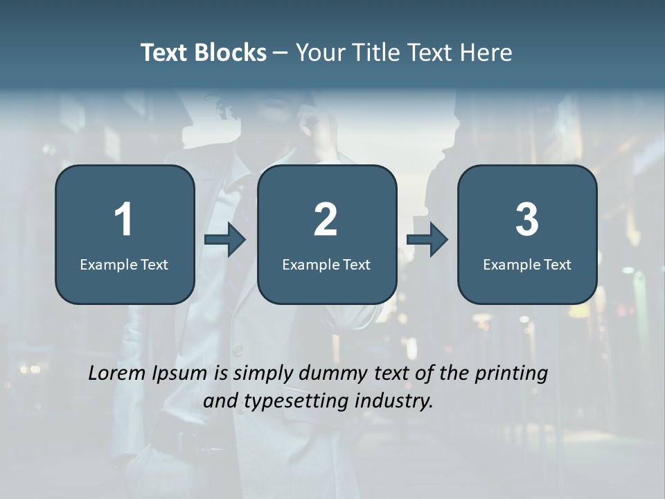 Looking Informal White PowerPoint Template